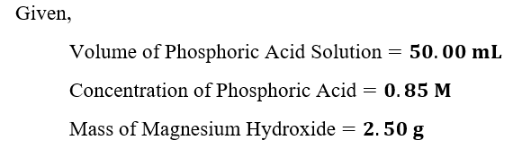 Chemistry homework question answer, step 1, image 1